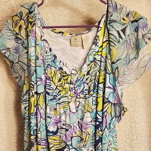 1X womens blouse